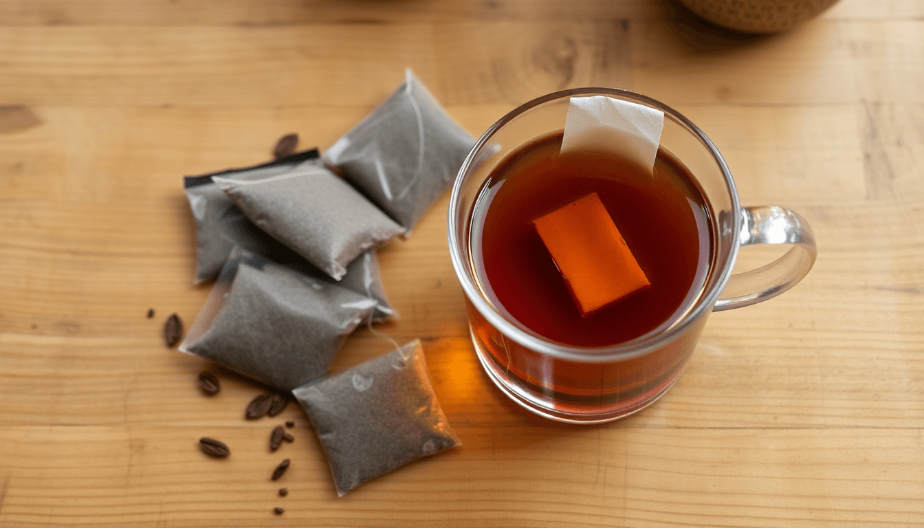 Coffee Day Beverages Roosh Assam Tea 100 Tea Bags – Perfect for Offices ...