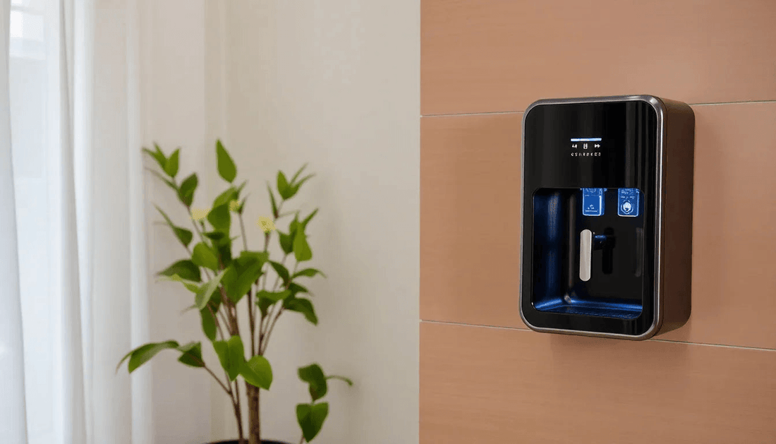 A modern hot and cold water dispenser in Panipat home