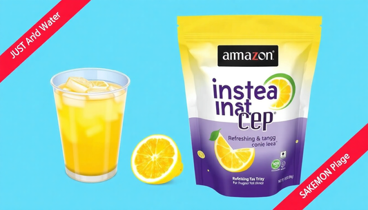 AMAZON Insta cup Lemon Tea Premix – Refreshing & Tangy | Instant Hot Drink for Vending Machines – Just Add Water