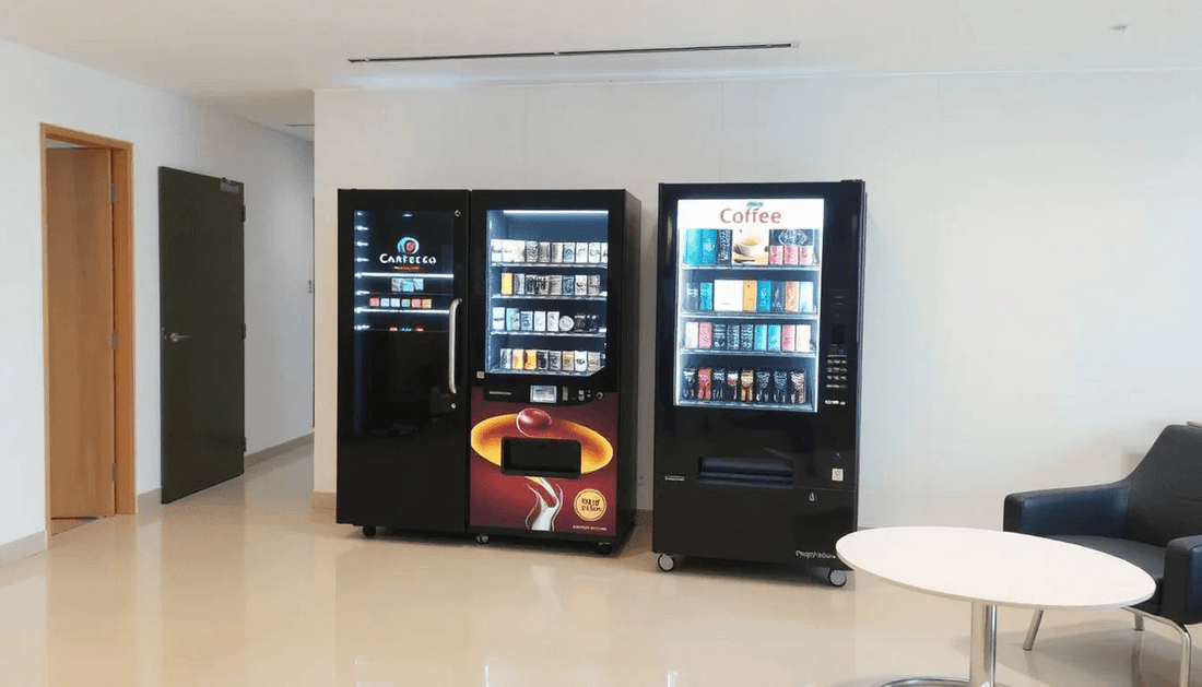 Corporate office with coffee vending machine in Delhi