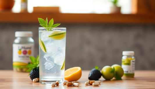 A refreshing electrolyte drink with hydration supplements