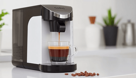 Godrej Coffee Machine 4400 brewing fresh coffee
