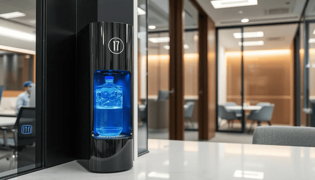 Office water dispenser in a modern Gurgaon office
