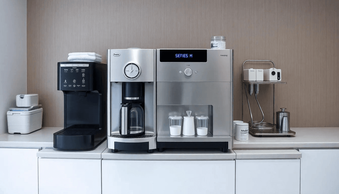 Coffee machine in a hospital break room