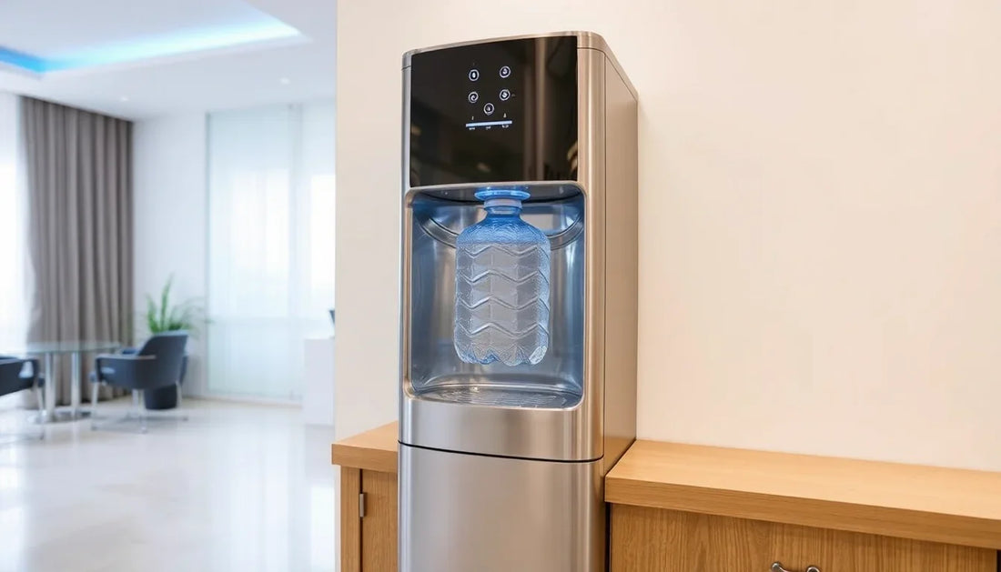 Modern water dispenser in a Rewari office setting