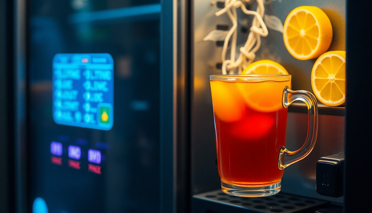 Instant Hot Lemon Tea | For Vending Machine and Manual - COFFEE WALLA
