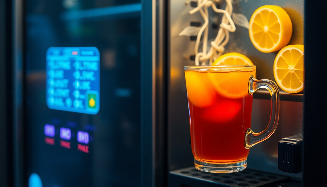 Instant Hot Lemon Tea | For Vending Machine and Manual - COFFEE WALLA