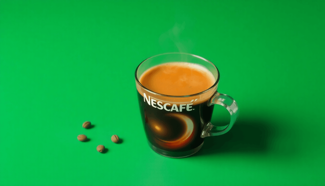 A cup of rich NESCAFÉ coffee with coffee premix