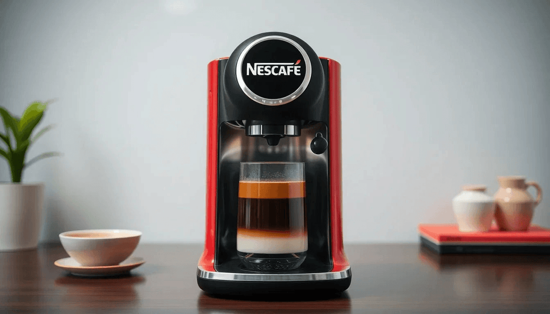Nescafe coffee machine brewing coffee in Arunachal Pradesh office