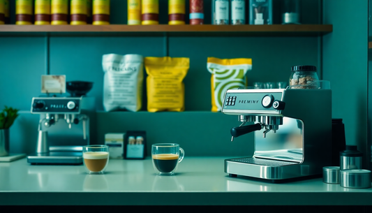 Commercial coffee machines and premix products in Chennai shop