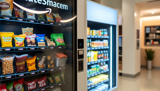 Amazon vending machine with snacks and drinks in India