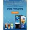 Cool Vend Cold Beverage Dispenser with LED indicators and stainless steel interior for office and cafe use