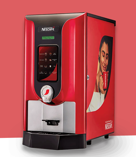 Multi Option Coffee Vending Machine for Office in Delhi - COFFEE WALLA