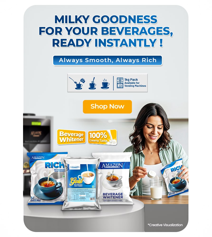 Beverage Whiteners: Smooth, Creamy Taste for Perfect Drinks - COFFEE WALLA CALL ANY REQUIREMENT 99397588888 24*7