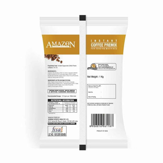 Amazon Bulk Cappuccino Coffee Mix for Offices - Instant & Creamy