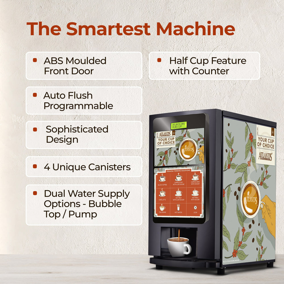 Atlantis 7 Option Coffee Tea Machine - COFFEE WALLA CALL ANY REQUIREMENT 99397588888 24*7