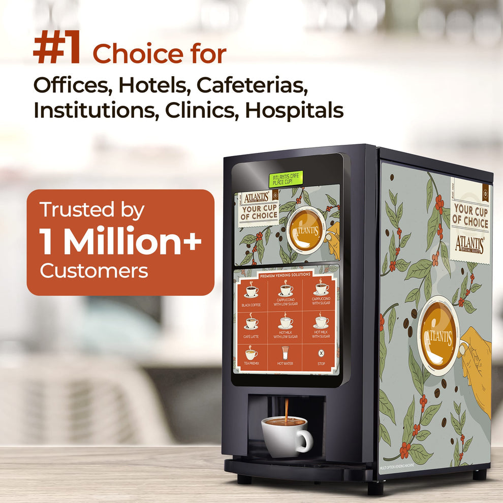 Atlantis 7 Option Coffee Tea Machine - COFFEE WALLA CALL ANY REQUIREMENT 99397588888 24*7