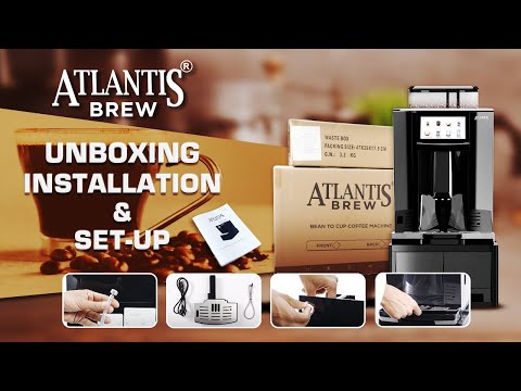 ATLANTIS BREW Fully Automatic Bean to Cup Coffee Machine - COFFEE WALLA CALL ANY REQUIREMENT 99397588888 24*7