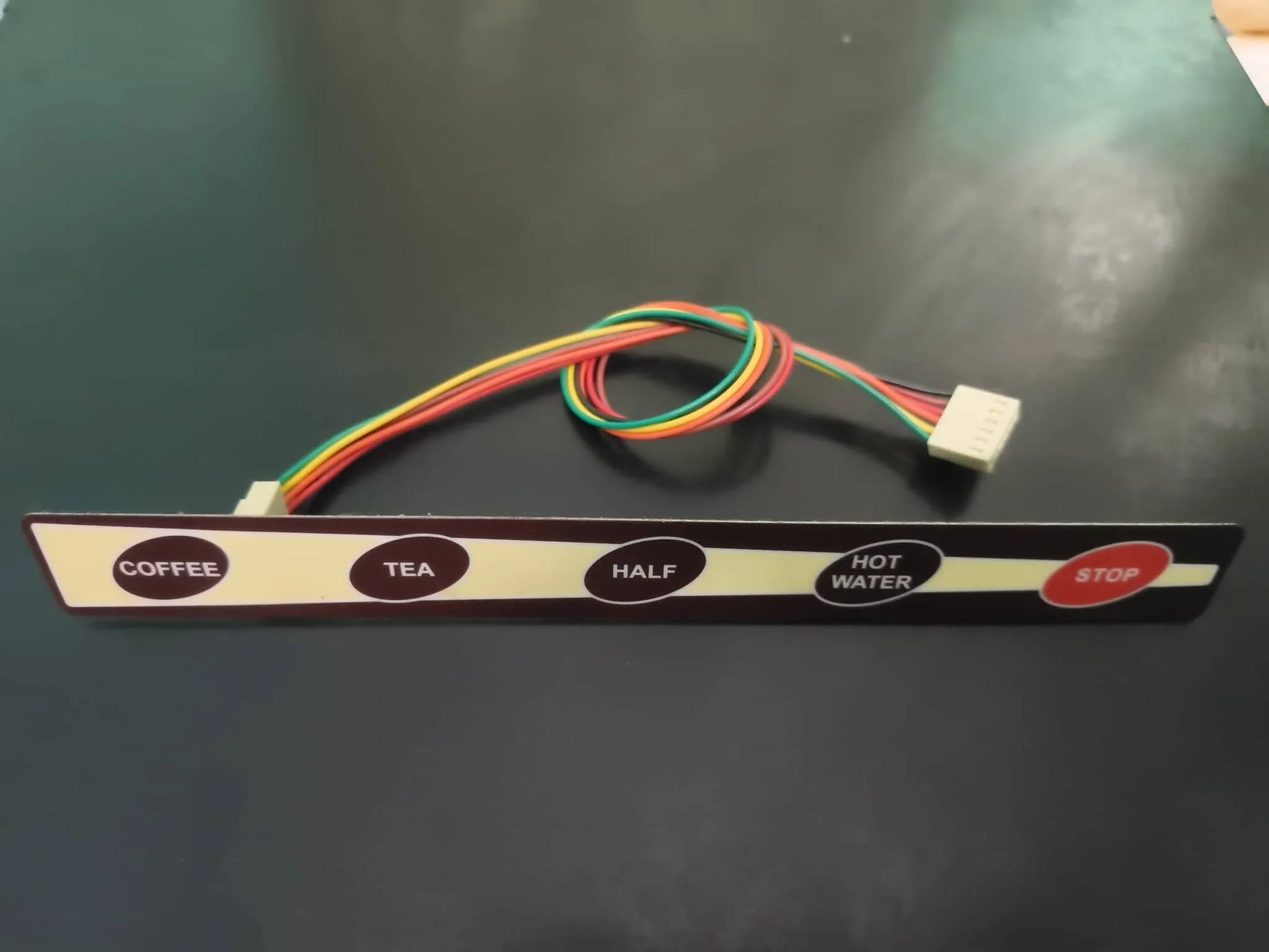 COFFEE WALLA control panel with buttons for coffee tea half hot water stop Atlantis coffee machine spare parts