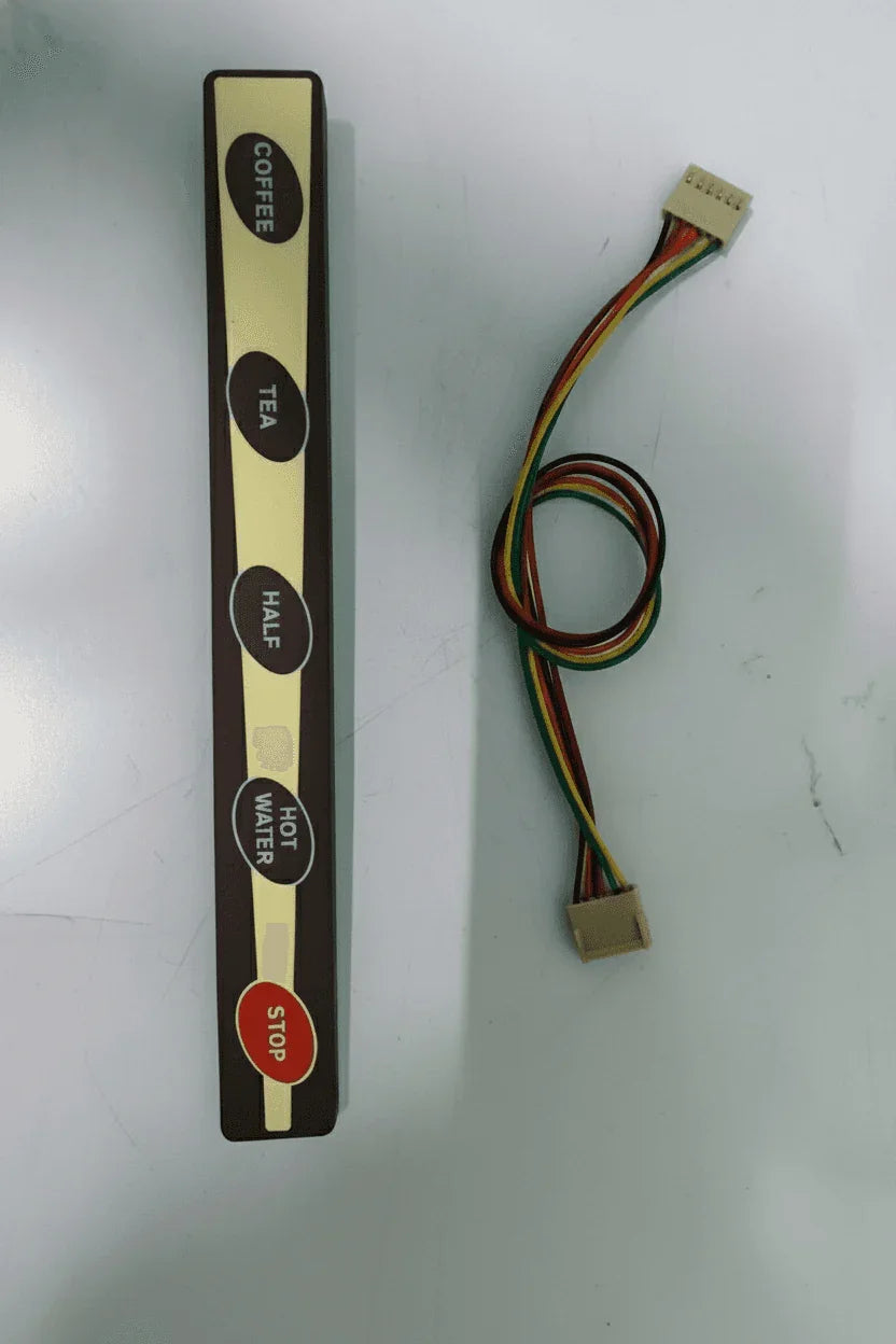 COFFEE WALLA Atlantis oregnal key keypad with labelled buttons for coffee tea half hot water and stop