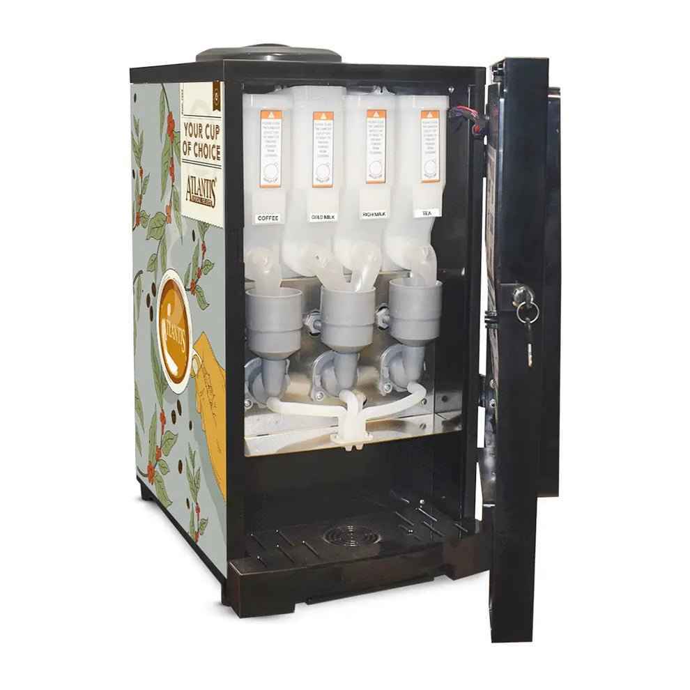 Atlantis Select 7option Tea Coffee Vending Machine Price Coffee Walla