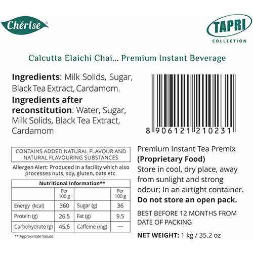 Cherise Tapri Premium Chai Mumbai Masala Tea - COFFEE WALLA