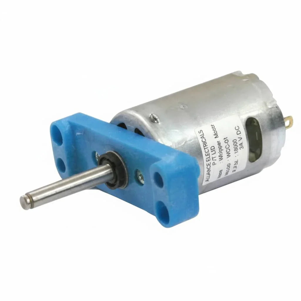COFFEE WALLA coffee machine wipper moter with metal shaft and blue plastic mount for replacement