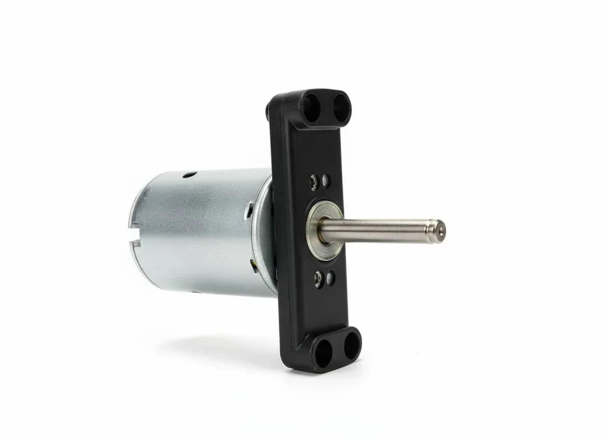 Coffee machine wipper moter by COFFEE WALLA with metal shaft and black mounting bracket