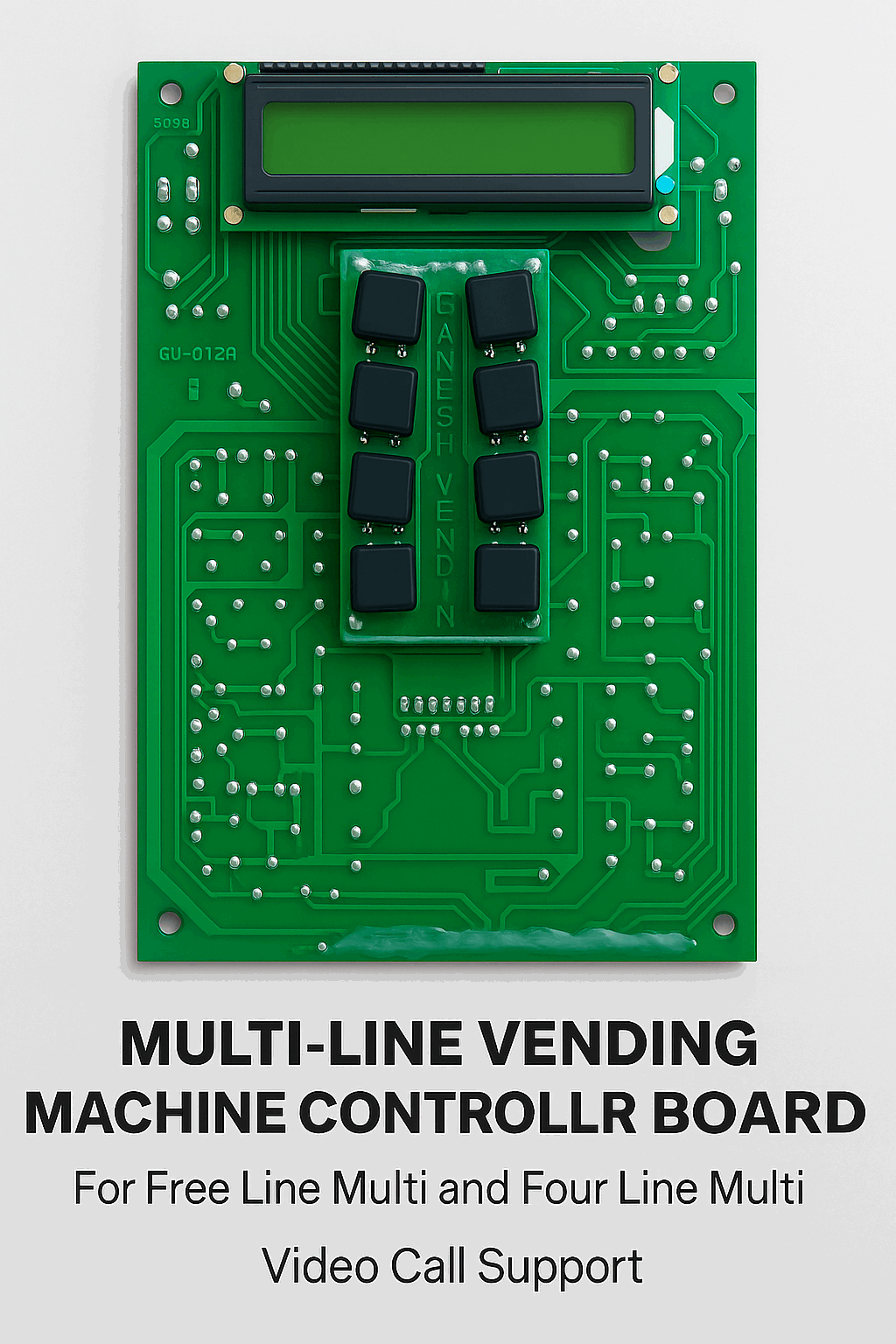 Nescafe 8 Option Coffee Dispenser PCB for Vending Machines