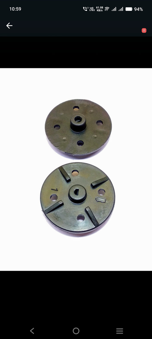 COFFEE WALLA mixing impeller set with durable metal construction and multiple attachment points