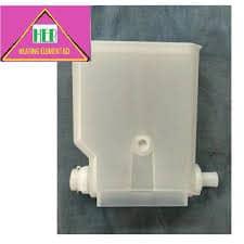 White plastic Godrej coffee machine replacement part from Coffee Walla with connector fittings