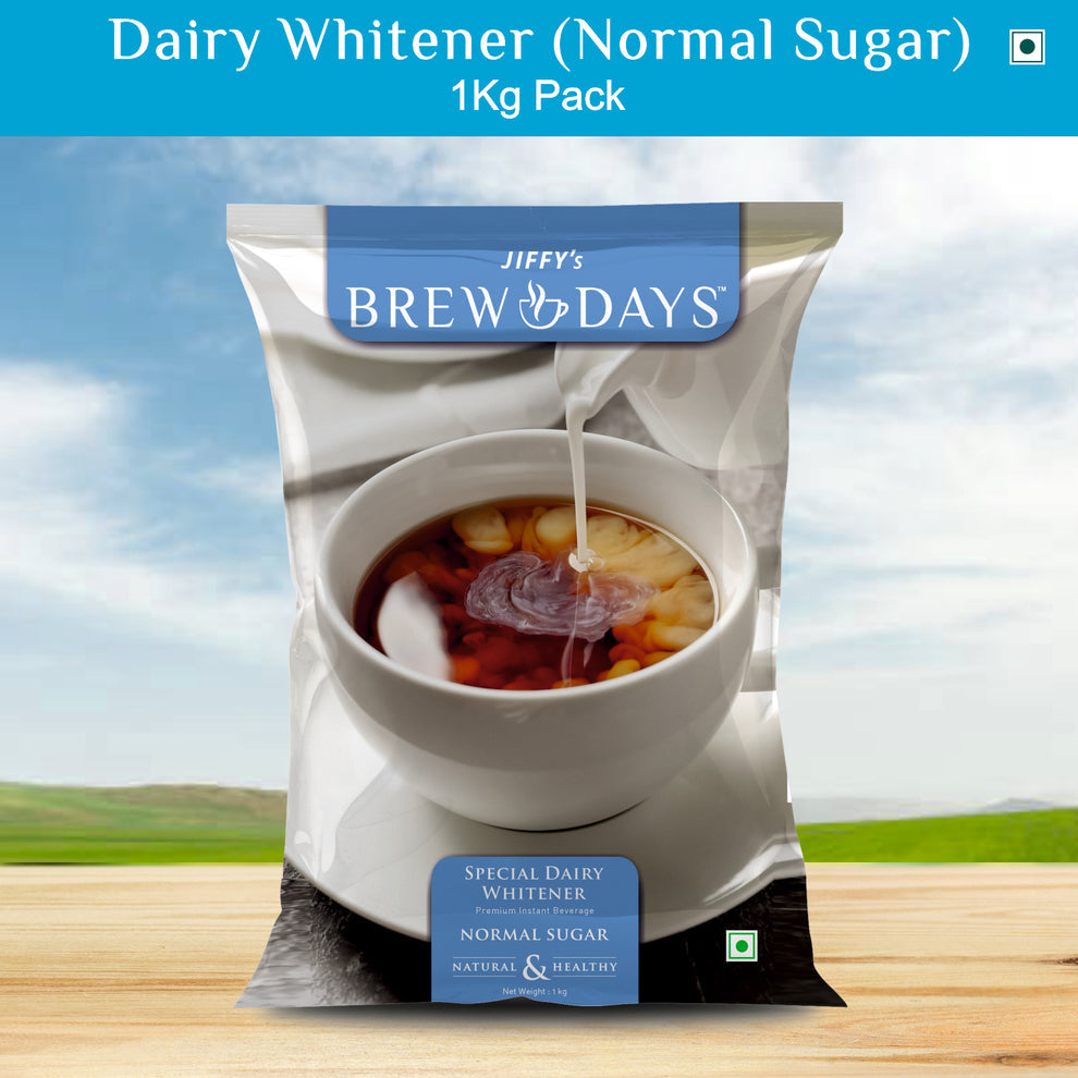 Brewdays whitner normal suger 1kg pack Dairy Whitener with Normal Sugar by Coffee walla