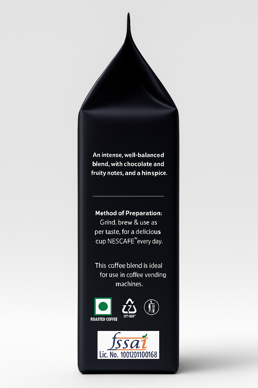 Nescafe Intenso coffee beans price Delhi pack with preparation method and coffee vending machine use instructions