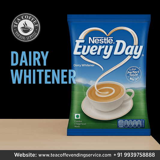 Nestle EveryDay dairy whitener 1kg pack with blue packaging featuring a cup of tea and heart design