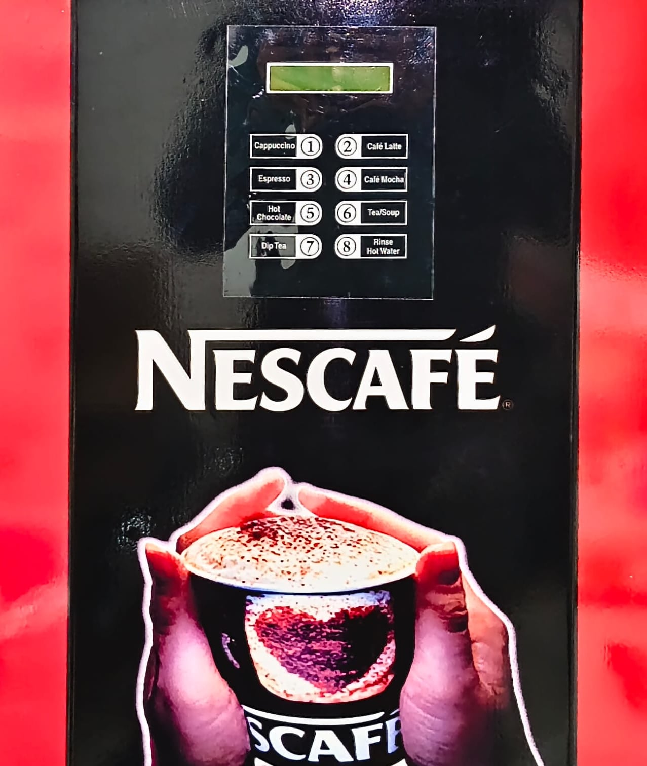 NESCAFE 8 OPTION UPI QR MASTER PHONEPE QR SOPORT