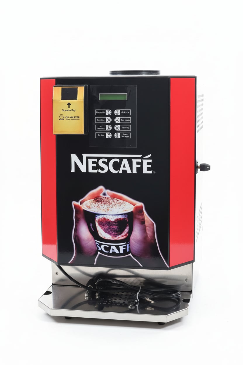 NESCAFE 8 OPTION UPI QR MASTER PHONEPE QR SOPORT
