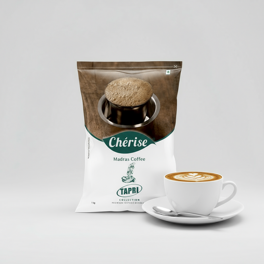 Cherise Madras coffee premix for vending machines 1kg pack with frothy coffee image